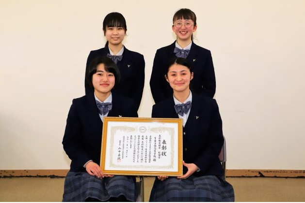 千葉学園高等学校様のHPに掲載いただきました